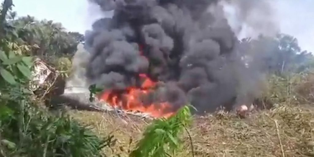 chega-a-66-numero-de-mortos-em-queda-de-aviao-militar-na-colombia